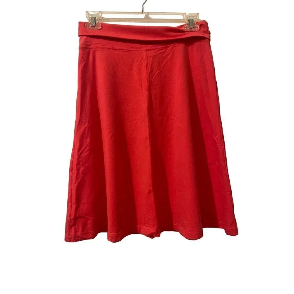 Athleta Fuschia Midi Skirt Lycra Blend Size XS